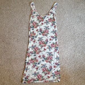 Brandy Melville flower print bodycon dress
