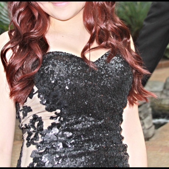 Mermaid night moves prom dress - Picture 3 of 4