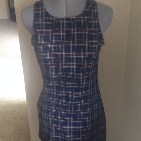 Brandy Melville checkered school girl dress