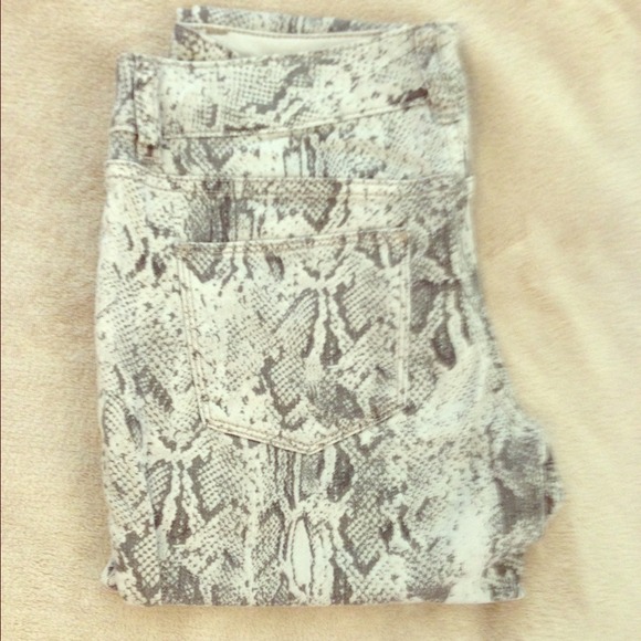The Limited python skinny jean