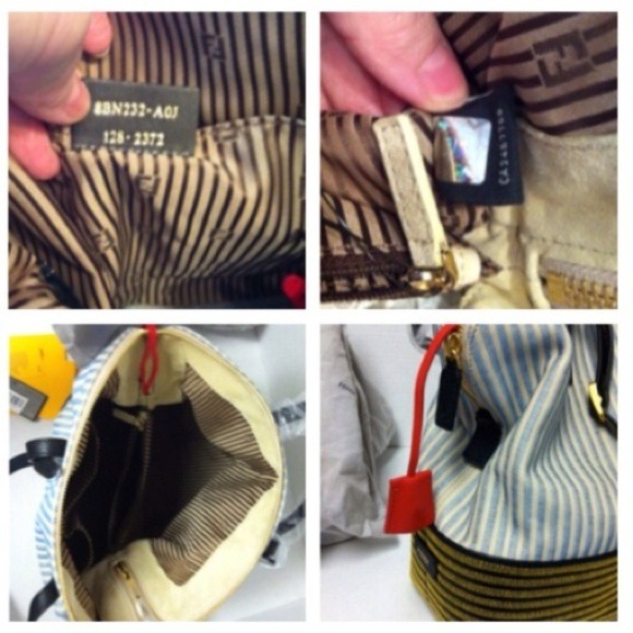 *See New Listing*FENDI Embroidered 2 Handbag | NWT - Picture 6 of 7