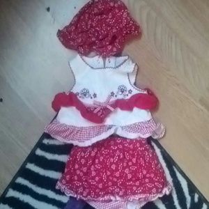 Baby girls 3 piece set
