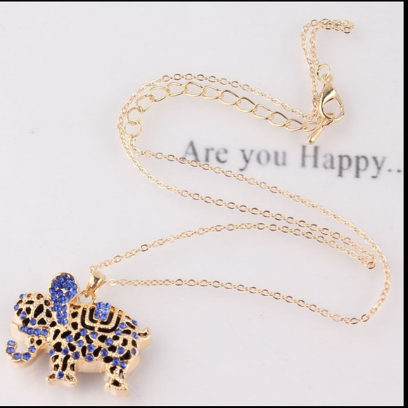 14K GF Elephant Necklace❌SOLD❌ - Picture 3 of 3