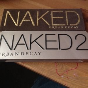 Urban decays  naked 1 and 2 palettes