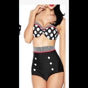 Pin up style retro high waisted bikini bundle