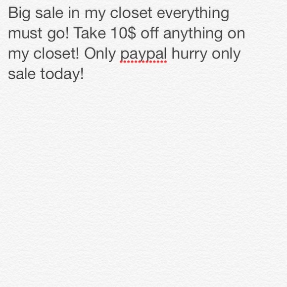 Hurry and purchase! 10$ off anything!!