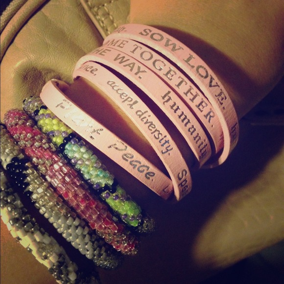 Pink Humanity Bracelet