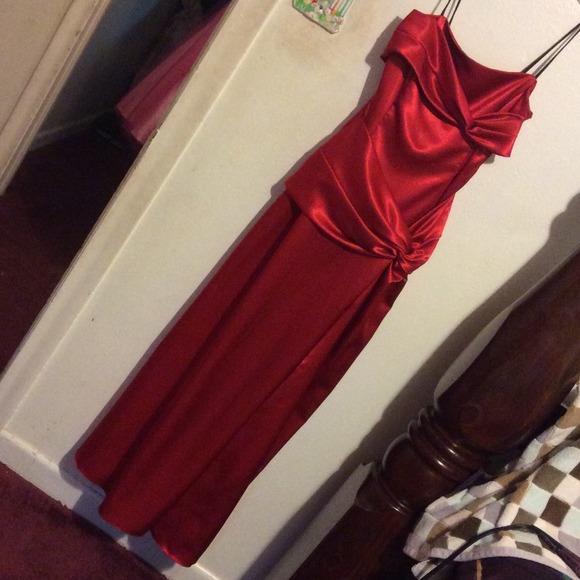 Red dress