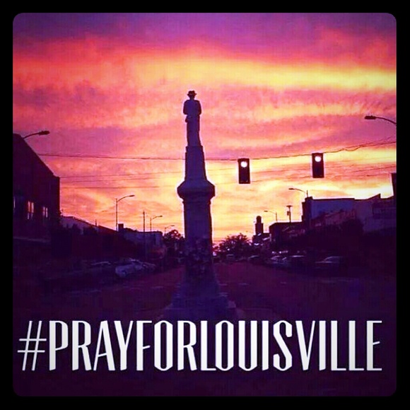 Please pray for my town...