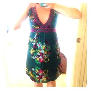 Modern floral dress!