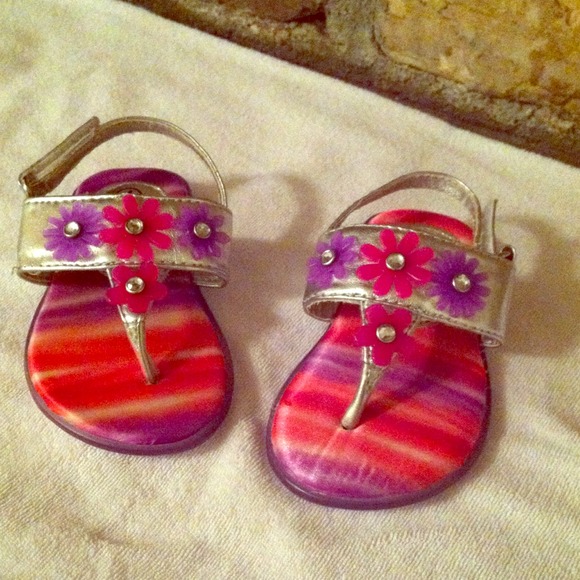 Metallic Infant Sandal
