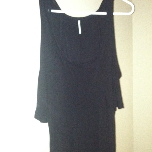 Black maxi dress NWOT - Picture 2 of 2