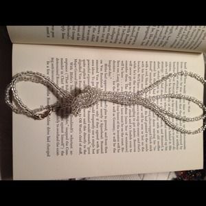 26 inch beautiful silver lined beads