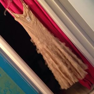 Beautiful long gown purchased at Dillards.