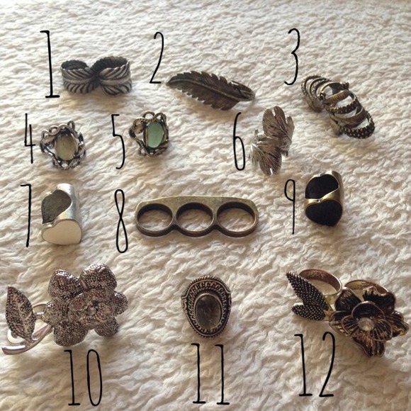 Assorted rings