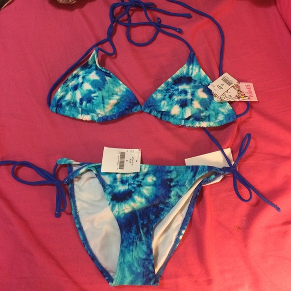 Tie dye bikini