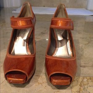 Orange Vince Camuto Heels