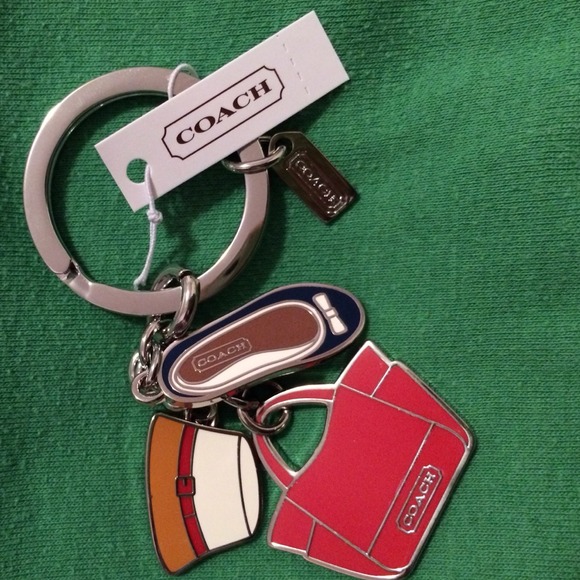 👛🎀Coach super Fashion 4ward Key Ring/charms👛🎀 - Picture 2 of 4