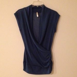 ✨Reduced✨ Faux Wrap Sweater