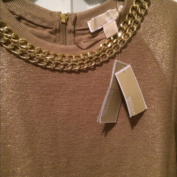 Michael Kors Bronze/Gold Chain Sweater Dress/Tunic is available for  purchase on au PAY Market - Imported Goods Online Store Co.Ltd. | au PAY  Market - Online Shopping Site