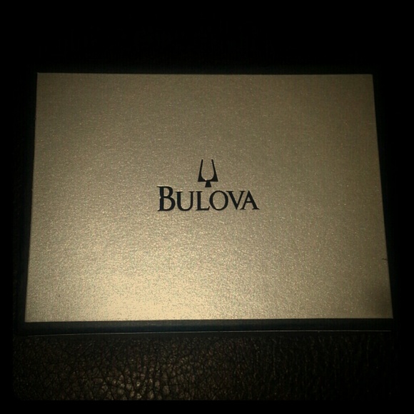 Bulova slightly discolored watch