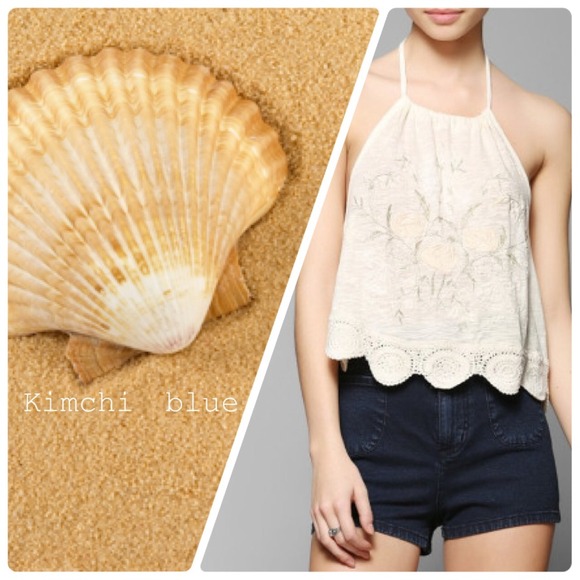 Ivory boho halter 😘
