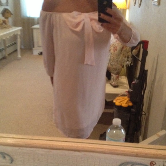 Peach shift dress - Picture 4 of 4