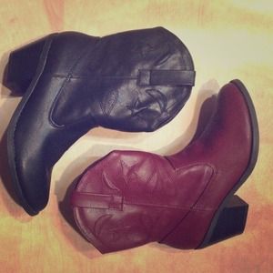 Short Cowgirl Boots at a steal