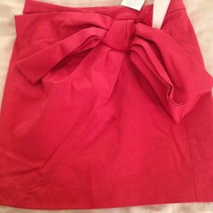 Asos skirt with bow detail, never worn with tags
