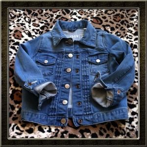 ❌SOLD❌ GAP Kids blue jean jacket 👧