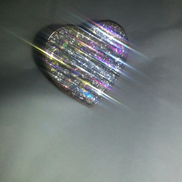 A bundle ...heart Earring's with a heart ring - Picture 2 of 2