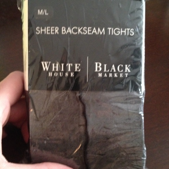 White House Black Market M/L tights/ hosiery