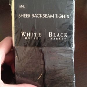 White House Black Market M/L tights/ hosiery