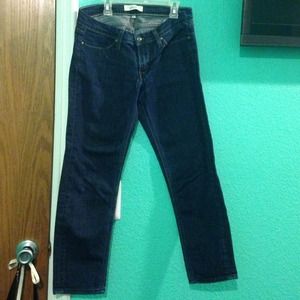 Capri denim pants