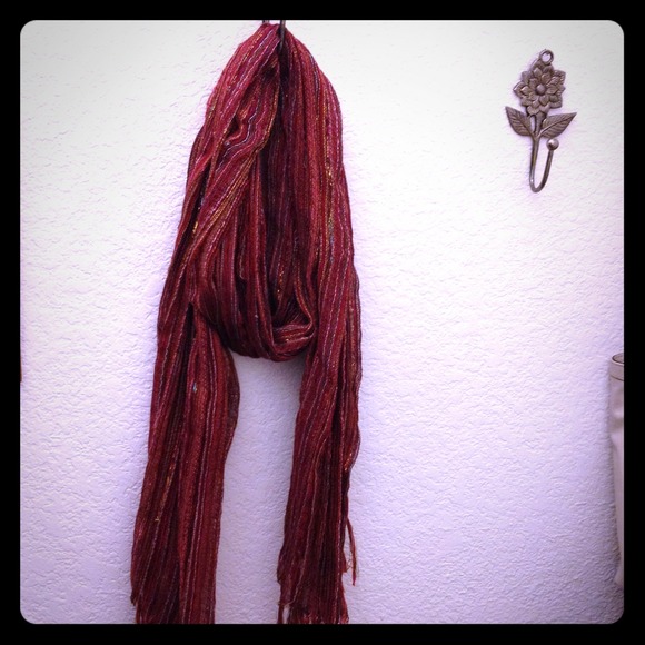Hand woven scarf