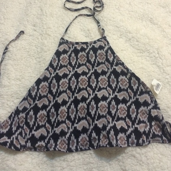 💢TRADED💢 Brandy Melville Aztec halter top