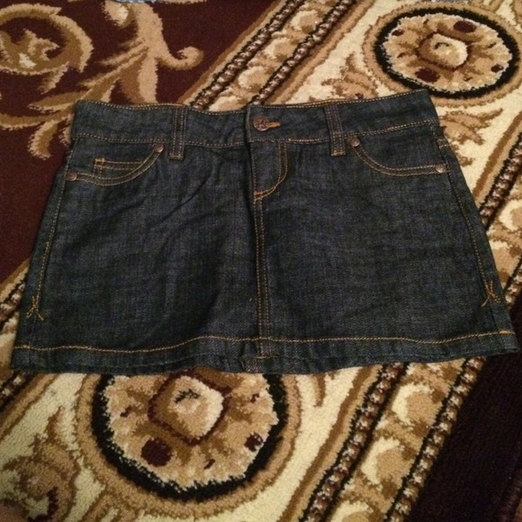 Denim skirt