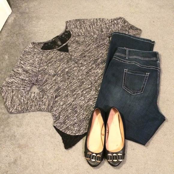 Lane Bryant Tops - ❌Bundled❌Lane Bryant Lace Tunic