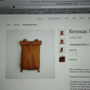 UYII kerouac bag