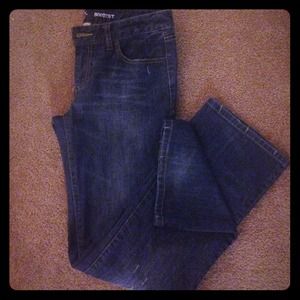 Mossimo Jeans  -   Bootcut Distresses