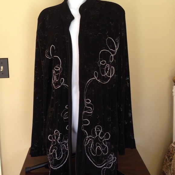 Chico's long jacket, like new!