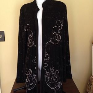 Chico's long jacket, like new!