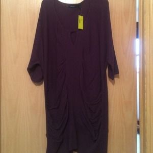 Eloquii eggplant Tunic