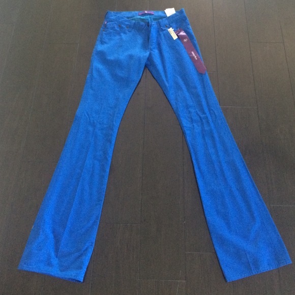Victoria Beckham Cobalt Jeans New! Skinny Flare!