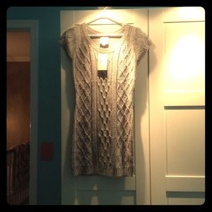 Pink Rose sweater dress