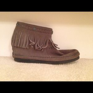American Eagle Bohemian Fringe Booties