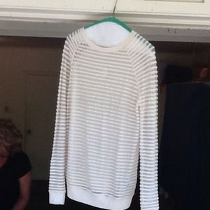 Hi line cream colored lace top. Size XS