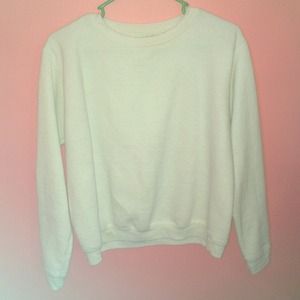 White crewneck
