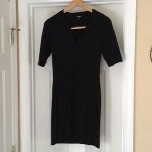 Express little black casual dress