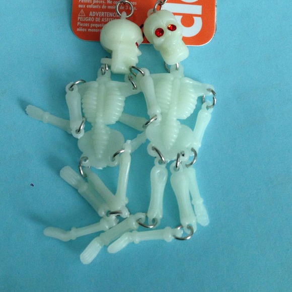 Skeleton earrings